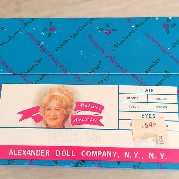 Madame Alexander 8" Doll, Russia #548 - Vintage - Picture 8 of 8